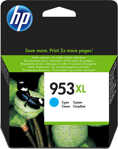 CARTUCHO HP CYAN 953XL F6U16AE#301