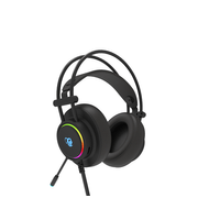 Miniatura 1 de AURICULARES + MICRO COOLBOX DEEPLIGHTING GAMING NEGRO