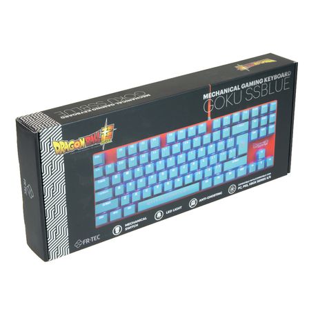TECLADO MECANICO FR-TEC DRAGON BALL SUPER | SWITCH AZUL | MULTIPLATAFORMA - Imagen 4 de 6 TECLADO MECANICO FR-TEC DRAGON BALL SUPER | SWITCH AZUL | MULTIPLATAFORMA - Imagen 4 de 6