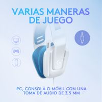 Miniatura 14 de AURICULARES GAMING LOGITECH G335 - BLANCO