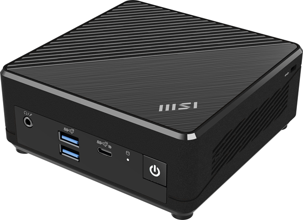 barebone msi cubi n adl-009beu núcleo intel n100 hsta 3.4ghz  freedos   preto