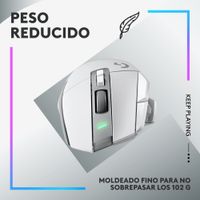 Miniatura 7 de RATON INALAMBRICO GAMING LOGITECH G G502 X LIGHTSPEED - BLANCO