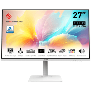 MONITOR-MSI-MODERN-MD2712PW-27--IPS-1920-x-1080--144HZ--1S--HDMI--USB--DP---ALTAVOCES--BLANCO