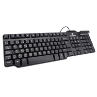 Miniatura 1 de TECLADO COOLBOX COO-TEC02DNI + LECTOR DNI