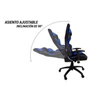 Miniatura 4 de SILLA GAMING COOLBOX DEEPGAMING DEEPCOMMAND2 NEGRO/AZUL