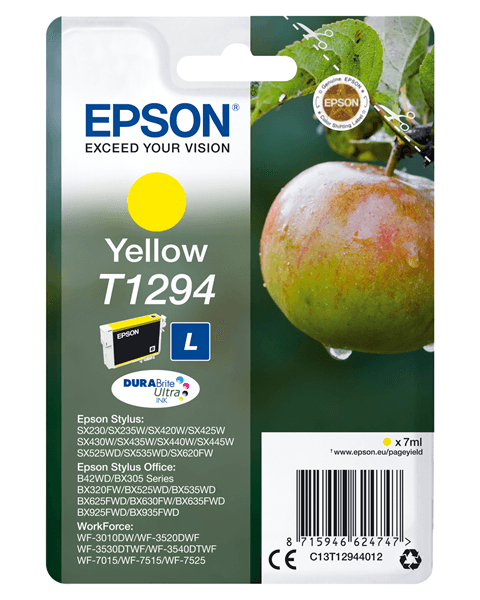 cartucho epson amarillo sx420w 425w c13t12944012
