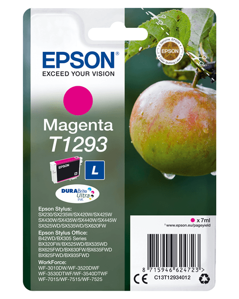 cartucho epson magenta sx420w 425w c13t12934012