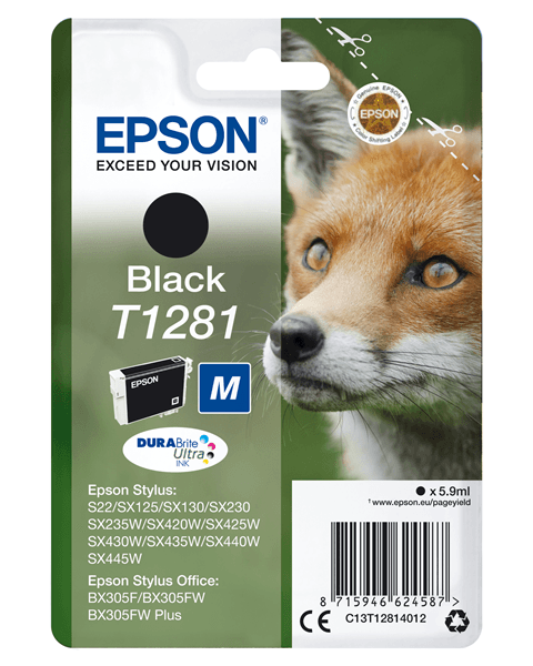 cartucho epson negro t1281 c13t12814012