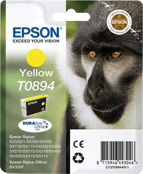 CARTUCHO EPSON AMARILLO T0894 C13T08944011