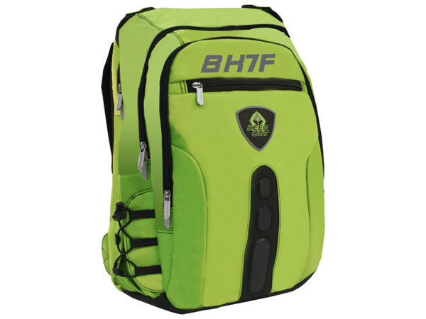 mochila gaming 15.6  keep out bk7fg verde