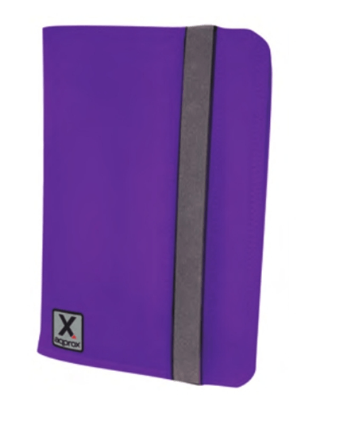 funda tablet 7  approx stand violeta