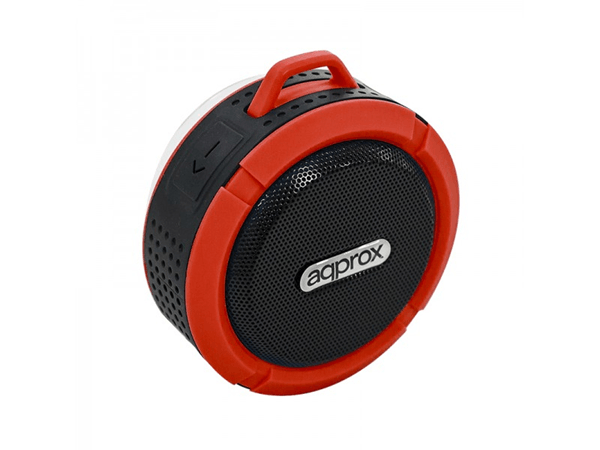 ALTAVOZ BLUETOOTH APPROX APPSPWPB WATERPROOF ROJO