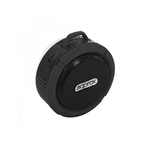 ALTAVOZ BLUETOOTH APPROX APPSPWPB WATERPROOF NEGRO