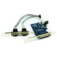 Miniatura 2 de TARJETA PCI EXPRESS 2 PUERTOS SERIE + 1 PARALELO APPROX APPPCIE1P2S