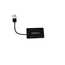 HUB-3-PUERTOS-USB-2.0---LECTOR-MULTITARJETA-APPROX-APPHT8-NEGRO