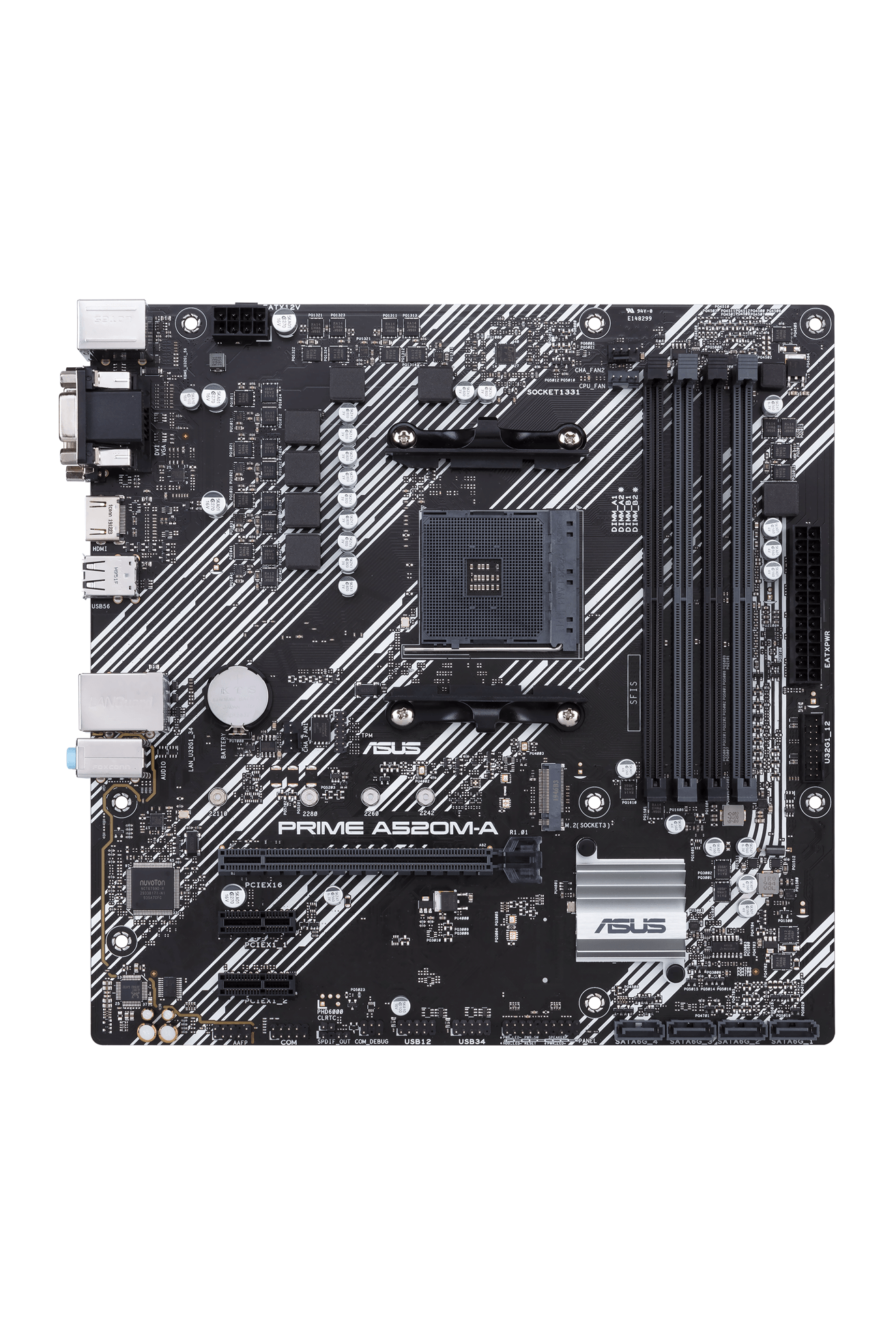 Asus AMD PRIME A520M-A II/CSM Socket AM4