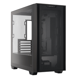 CAJA ASUS A21 (BLACK),FORMATO MINI-TORRE,3X2.5"/3.5",FAN 1X120MM,2XUSB3.2+1USB TYPE-C,AUDIO+MICRO (MINI-TORRE)