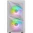 CAJA COMPACTA MICROATX MARS GAMING MC-ME WHITE FRONTAL MESH CON 2 VENTILADORES FRGB 120mm LATERAL DE CRISTAL TEMPLADO SIN FUENTE DE ALIMENTACION