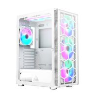 Miniatura 2 de Caja MONTECH  X3 GLASS RGB Blanco