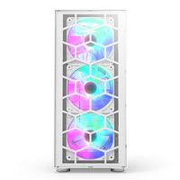 Miniatura 3 de Caja MONTECH  X3 GLASS RGB Blanco