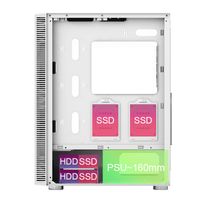 Miniatura 8 de Caja MONTECH  X3 GLASS RGB Blanco