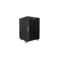 Miniatura 4 de ARMARIO LANBERG RACK 19" 15U 600X600 FLAT PACK NEGRO PUERTA CRISTAL CON LCD