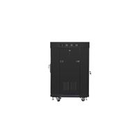 Miniatura 5 de ARMARIO LANBERG RACK 19" 15U 600X600 FLAT PACK NEGRO PUERTA CRISTAL CON LCD