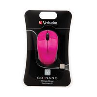 Miniatura 8 de RATON OPTICO GO NANO WIRELESS ROSA