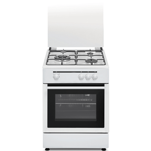 COCINA DE GAS VITROKITCHEN CB5530BN 3 ZONAS COCCION BLANCA GN