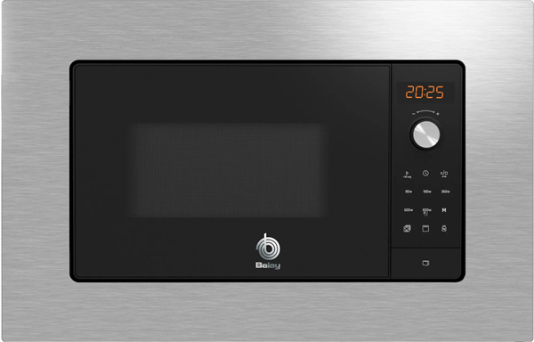 horno microondas integrable balay 3cg6142x3 20 litros con grill inox