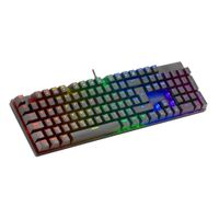 Miniatura 3 de TECLADO MECANICO MARS GAMING MK422 EN ITALIANO BLACK SWITCH ROJO PR DE 100Hz ANTI-GHOSTING AVANZADO ILUMINACION RGB