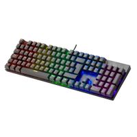 Miniatura 4 de TECLADO MECANICO MARS GAMING MK422 EN ITALIANO BLACK SWITCH ROJO PR DE 100Hz ANTI-GHOSTING AVANZADO ILUMINACION RGB