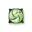 VENTILADOR 12CM 3GO DROXIO NEGRO LED VERDE