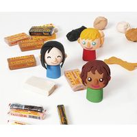 Miniatura 6 de ESTUCHE PLASTILINA 6 BARRAS DE 15GR COLORES SURTIDOS GAMA MULTICULTURAL JOVI 90/6M