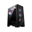 Caja MSI  MAG FORGE 120A AIRFLOW RGB Negro, Transparente