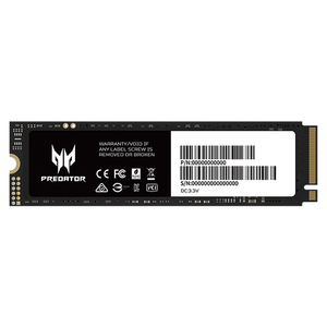 DISCO DURO SSD 1000GB M.2  ACER PredatorGM7-1TB 7200MB/s PCI Express 4.0 NVMe