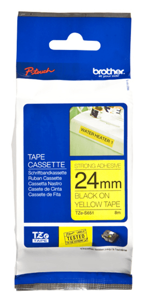 TZE-S651 LAMINATED TAPE 24MM 8M