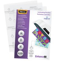 Miniatura 5 de Pack 25 Fundas de Plastificar A4 80 mic