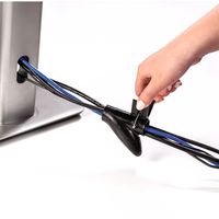 Miniatura 3 de ORGANIZADOR CABLES ZIP 2M NEGRO FELLOWES 99439