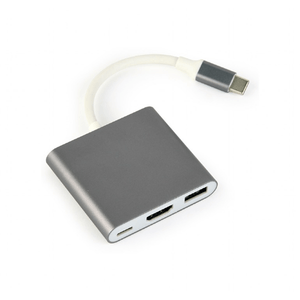 MULTIADAPTADOR-GEMBIRD-USB-TIPO-C-GRIS-ESPACIAL