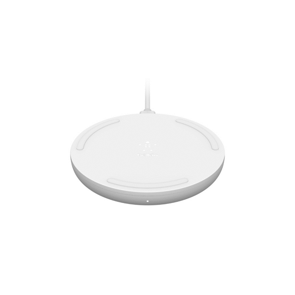 belkin 10w wireless charging pad with micro usb cable   no psu (white)
