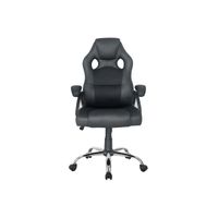 Miniatura 3 de SILLA DE OFICINA ERGONOMICA EQUIP COLOR NEGRO RECUBRIMIENTO PU DE ALTA CALIDAD DISE??O  651016