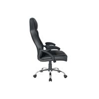 Miniatura 4 de SILLA DE OFICINA ERGONOMICA EQUIP COLOR NEGRO RECUBRIMIENTO PU DE ALTA CALIDAD DISE??O  651016