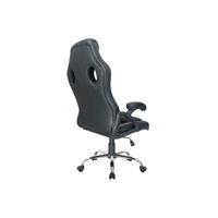 Miniatura 5 de SILLA DE OFICINA ERGONOMICA EQUIP COLOR NEGRO RECUBRIMIENTO PU DE ALTA CALIDAD DISE??O  651016