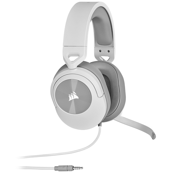 auriculares corsair hs55 stereo blanco ca-9011261-eu