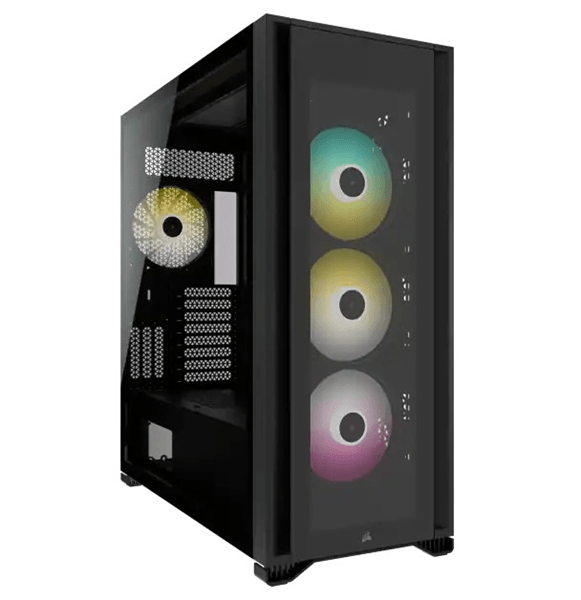 caja corsair  icue 7000x rgbrgb negro