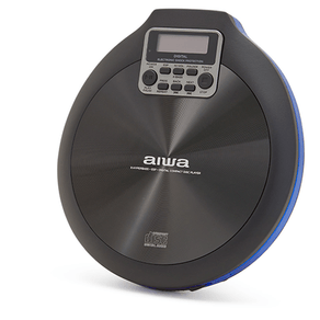 CD-PORTATIL-AIWA-PCD-810RD-X-HYPERBASS-SYSTEM-LECTOR-CD-CDR-MP3-BATERIA-RECARGABLE-POR-USB-COLOR-NEGRO-AZUL