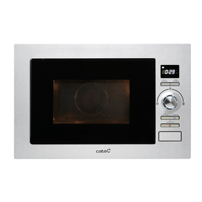 HORNO MICROONDAS INTEGRABLE CATA MC 25 D 25 LITROS CON GRILL INOX