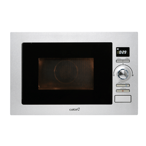 HORNO MICROONDAS INTEGRABLE CATA MC 25 D 25 LITROS CON GRILL INOX