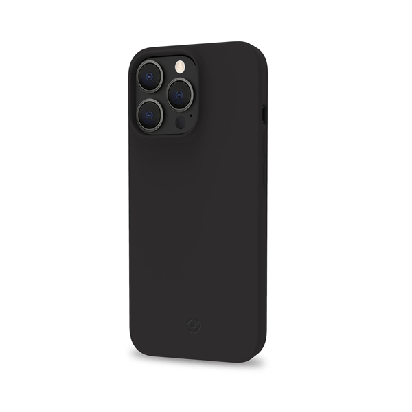 CELLY COVER PLANET 100 MATERIAL RECICLADO IPHONE 14 PRO MAX NEGRA